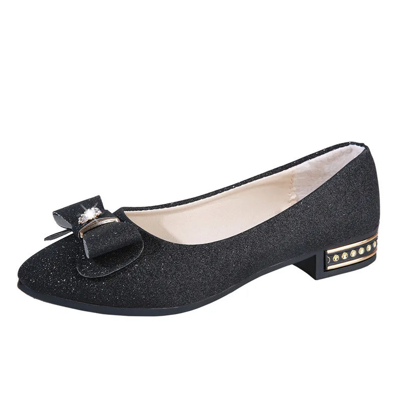 Women Flats Bowknot Single Shoes Female 2024 Spring Autumn Loafers New Fashion Sweet Flat Soft Casual Shoes Zapatos De Mujer